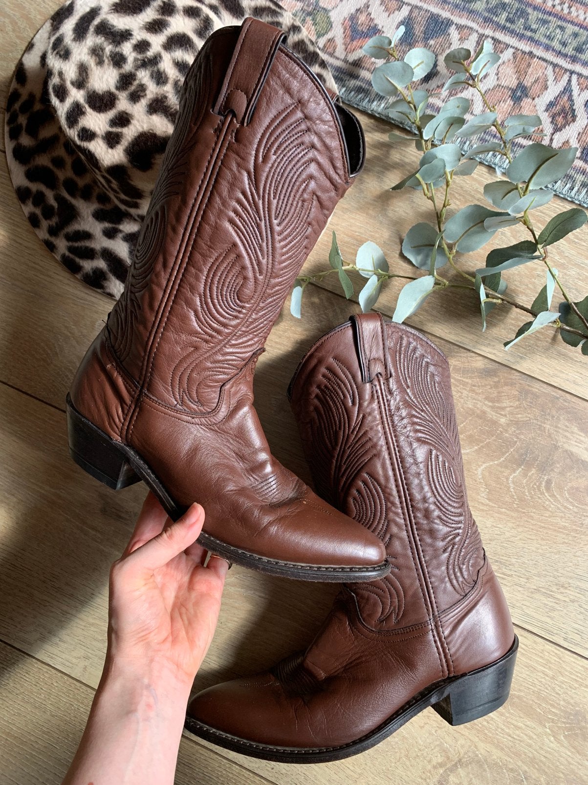 Laredo cowboylaarzen 38 western boots bohemian laarzen, Hoge laarzen, -, Ophalen of Verzenden, Zo goed als nieuw