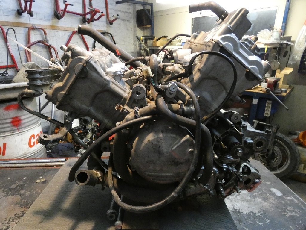 honda vfr800 FI  motorblok, Motoren, Ophalen, Gebruikt