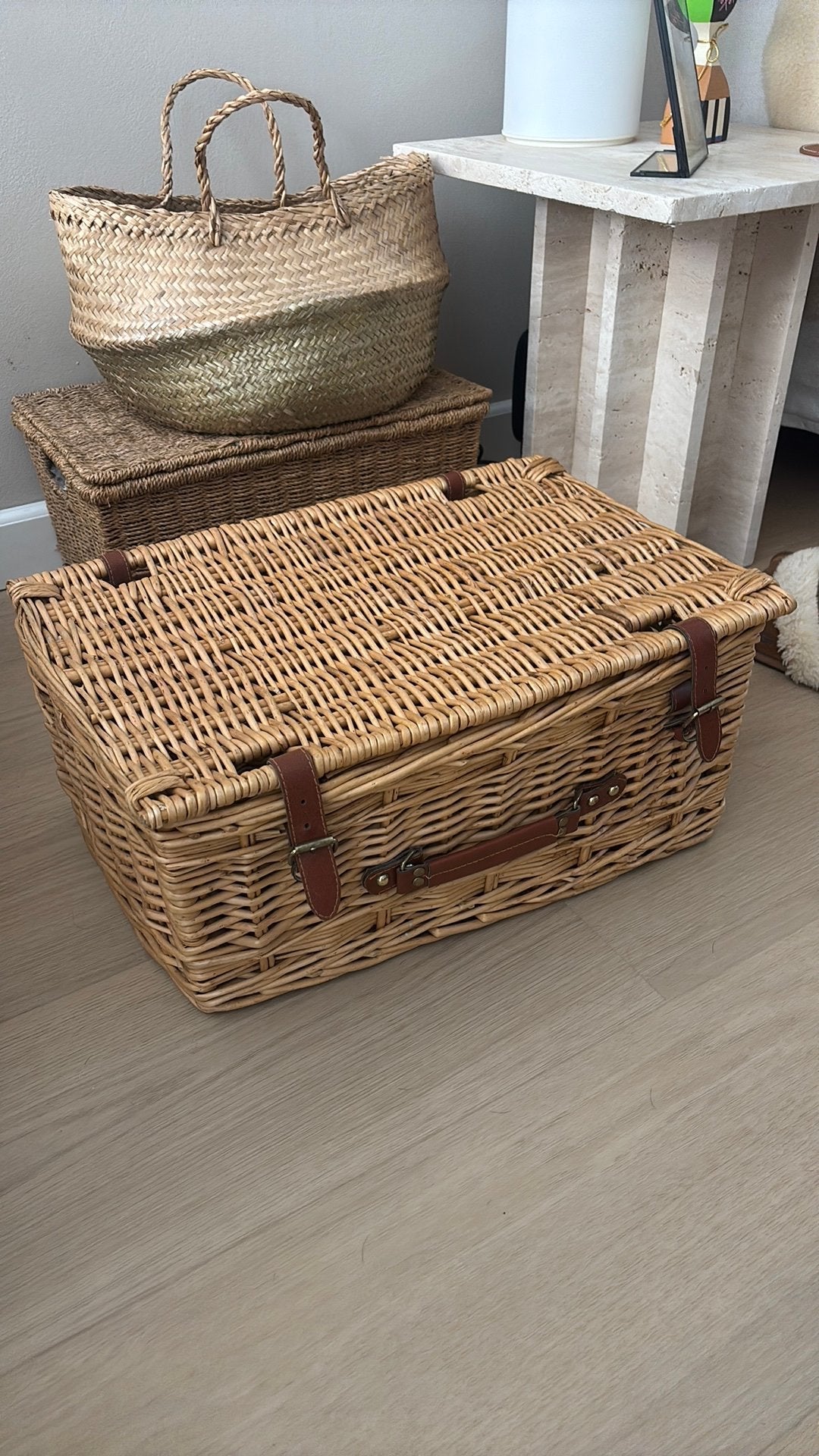 Picknick mand, Ophalen of Verzenden, Zo goed als nieuw