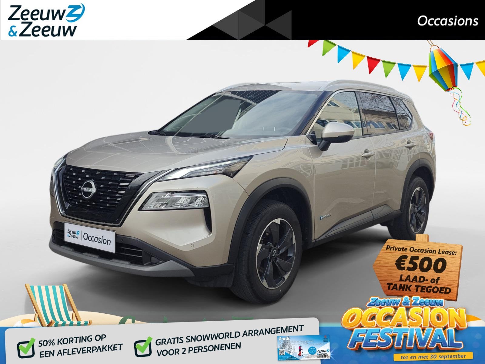Nissan X-Trail 1.5 e-4orce N-Connecta 4WD 7p. | 7-ZITS | STO, Automaat, 12 maanden, Gebruikt, Bedrijf