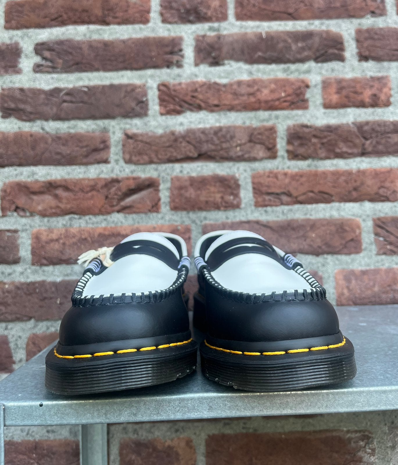Dr. Martens Penton loafer zwart + wit maat 38, Loafers, Dr. Martens, Docs, Zwart