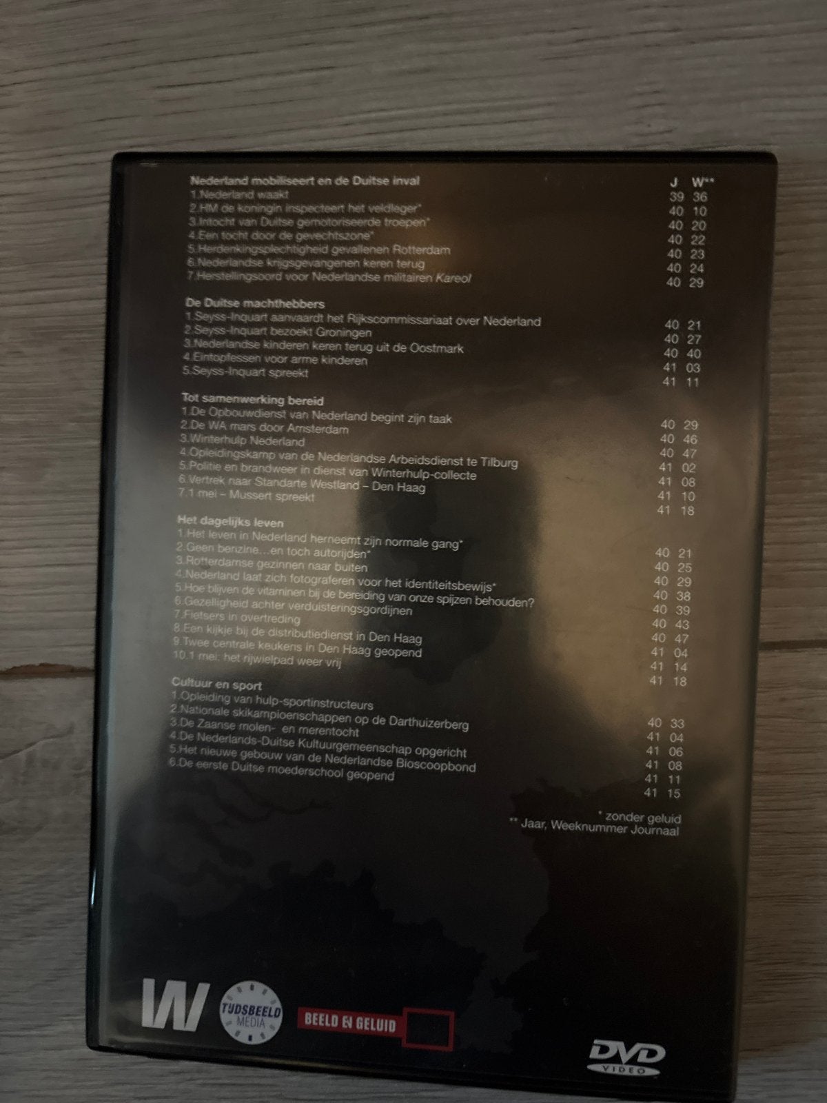Het Polygoon Journaal - Het Eerste Oorlogsjaar DVD, Gebruikt, Verzenden, Alle leeftijden, Nederlands