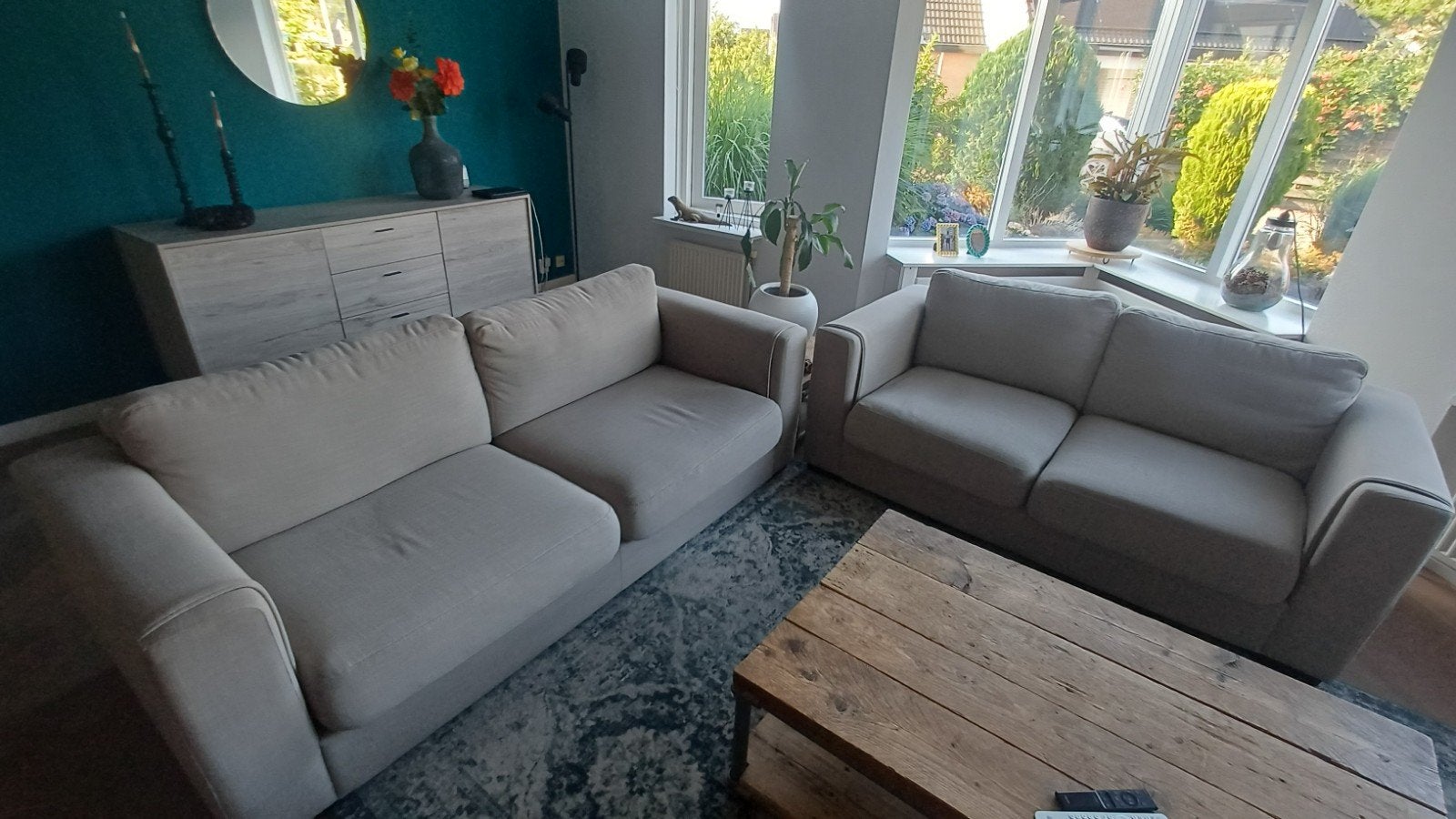 GRATIS Henders & Hazel bank, Ophalen, Gebruikt, Stof, Landelijk
