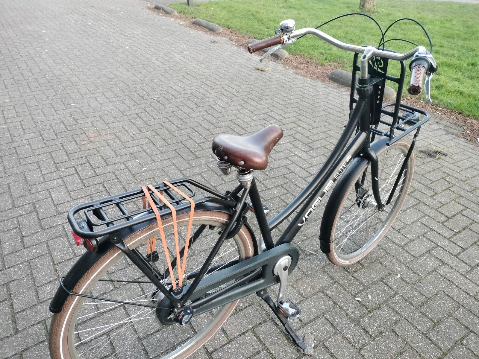 Vogue Elite + Transportfiets Dames - Zo goed als nieuw, Fietsen en Brommers, Velgrem, Zo goed als nieuw, 50 tot 53 cm, Ophalen