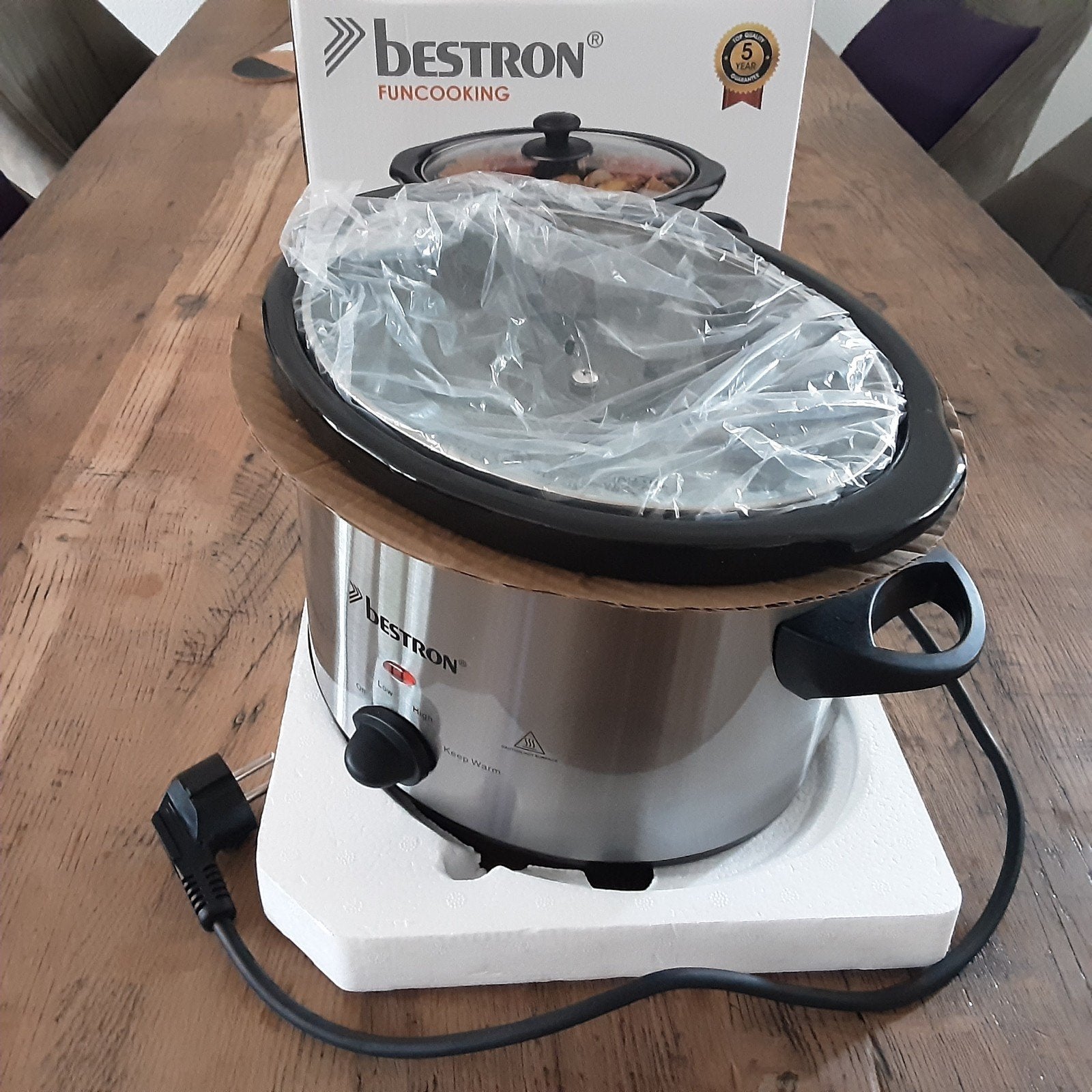 Slow Cooker ASC350 - Nieuw in doos, Ophalen of Verzenden, Nieuw