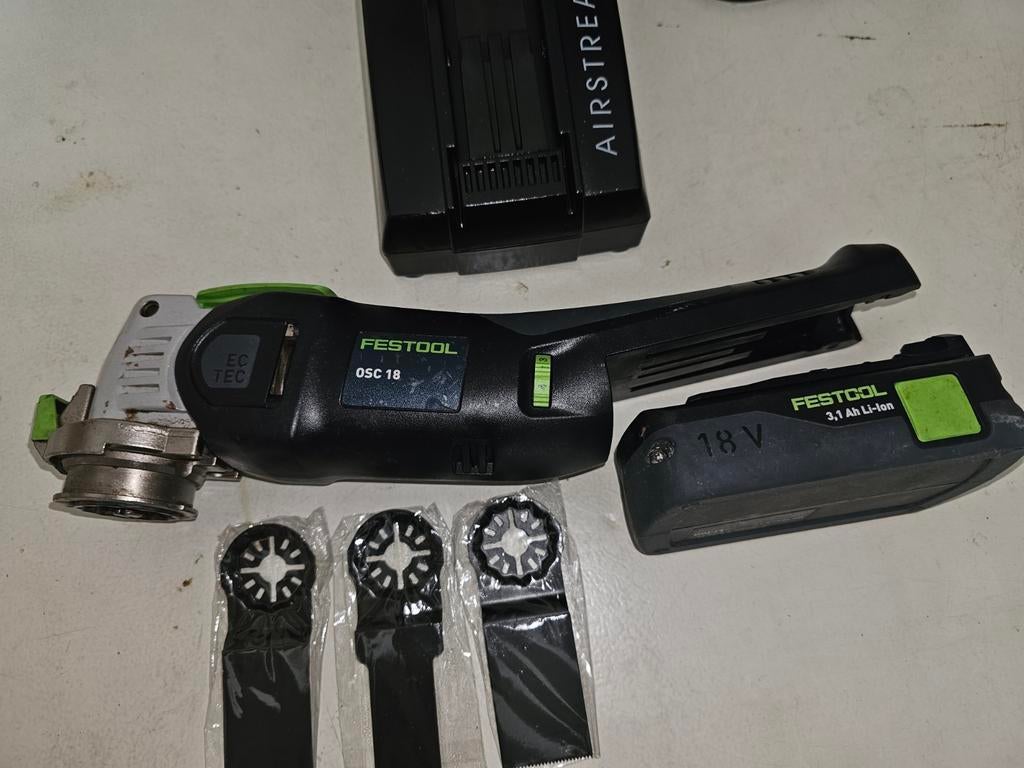 Festool Vecturo OSC 18 Multitool Set - Nieuwstaat, Doe-het-zelf en Verbouw, Verzenden, Zo goed als nieuw