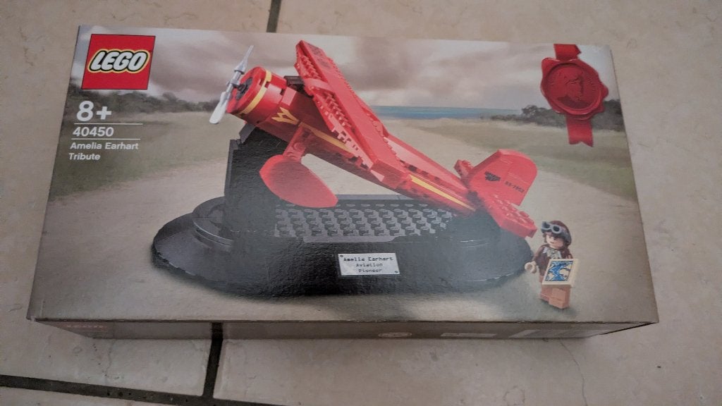Lego - Amelia Earhart Tribute - 40450, Overige thema's, Lego, Nieuw, Ophalen of Verzenden