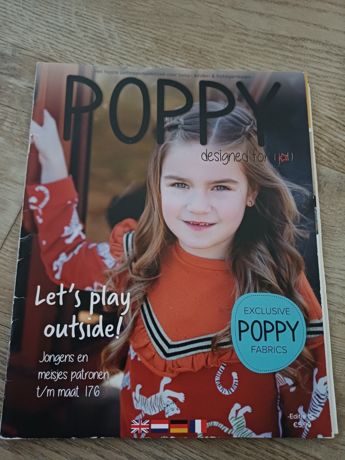 Poppy Kinderkleding Naaipatronen Maat 56-176 Compleet, Ophalen of Verzenden, Gebruikt