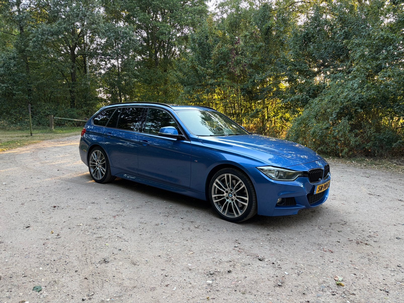 BMW 335D X-Drive Touring, Auto's, Automaat, 1800 kg, Zwart, Blauw