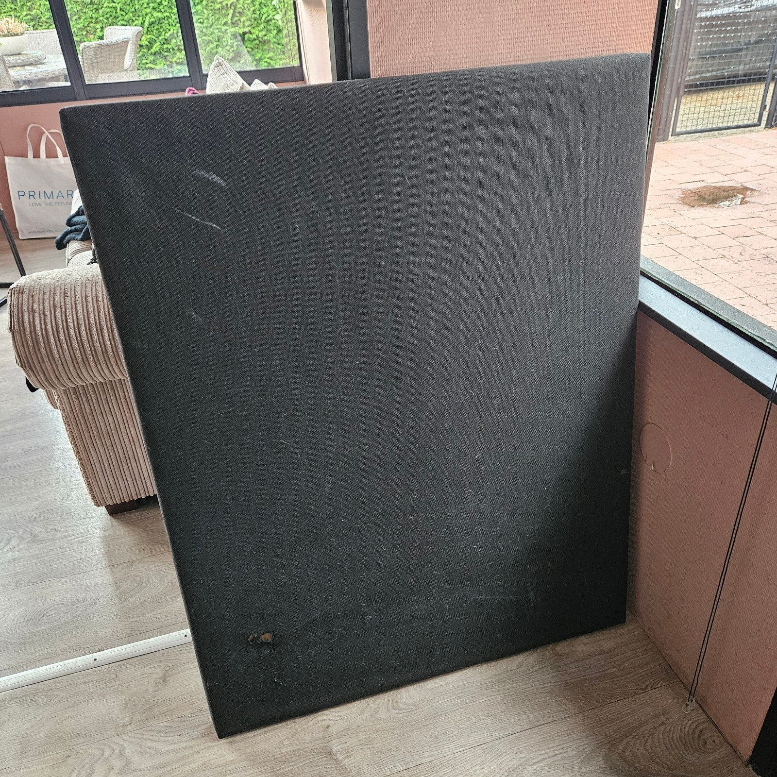 Hoofdbord, Ophalen, Gebruikt, Eenpersoons, Zwart