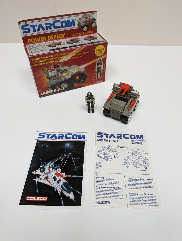 COLECO StarCom Laser R.A.T. met doos, Ophalen of Verzenden, Gebruikt