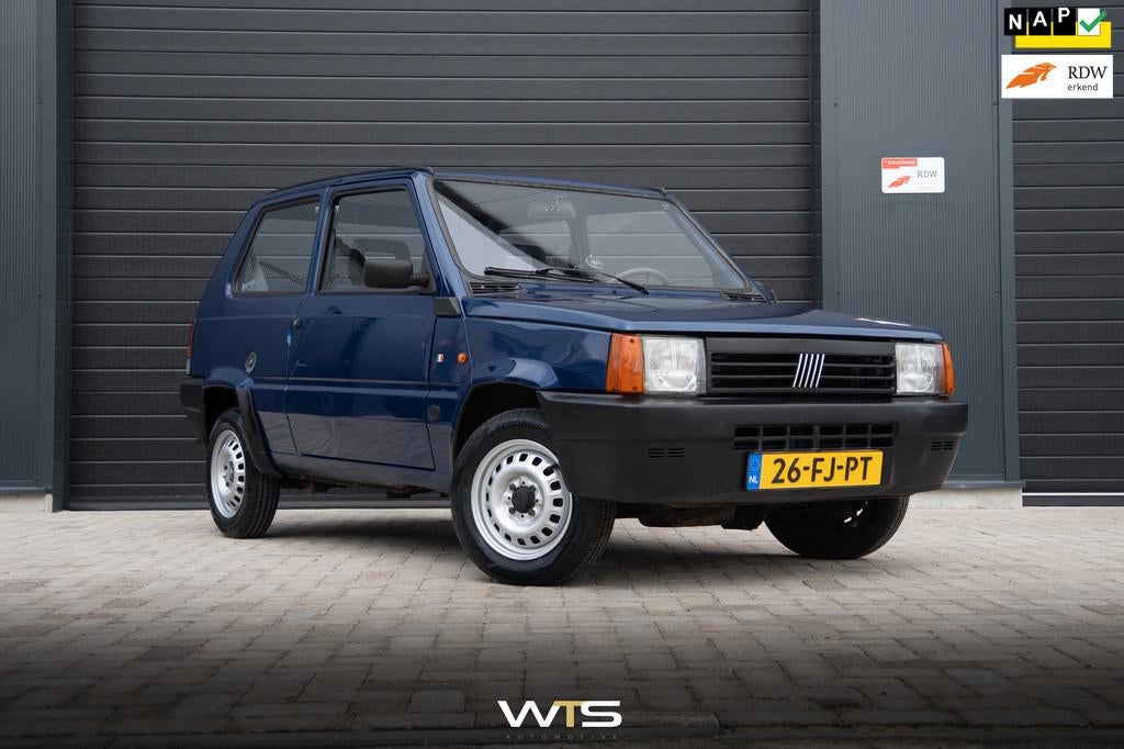 Fiat Panda 0.9 Young 2000 NAP | INRUIL MOGELIJK, Auto's, Fiat, 15 km/l, Gebruikt, Zwart, Leder en Stof