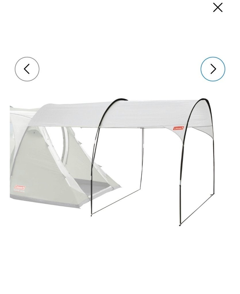 Coleman Coastline porch tentluifel, Ophalen of Verzenden, Gebruikt, Tot en met 2
