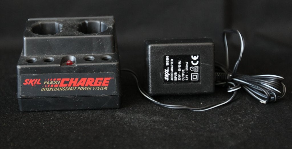 Skil flexicharge., Ophalen of Verzenden, Gebruikt, Boor- en Schroefmachine