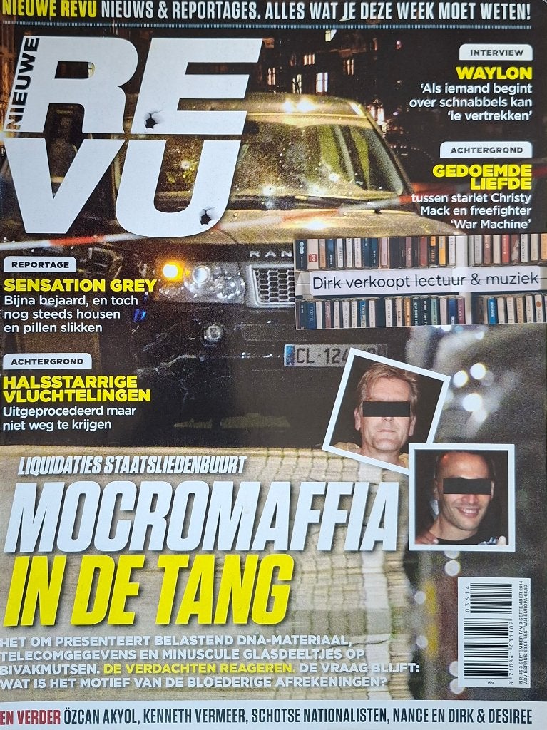 Nieuwe Revu nr 36, 2014; Waylon, Zingende kickbokstrainer, Verzamelen, Muziek, Artiesten en Beroemdheden, Zo goed als nieuw, Boek, Tijdschrift of Artikel
