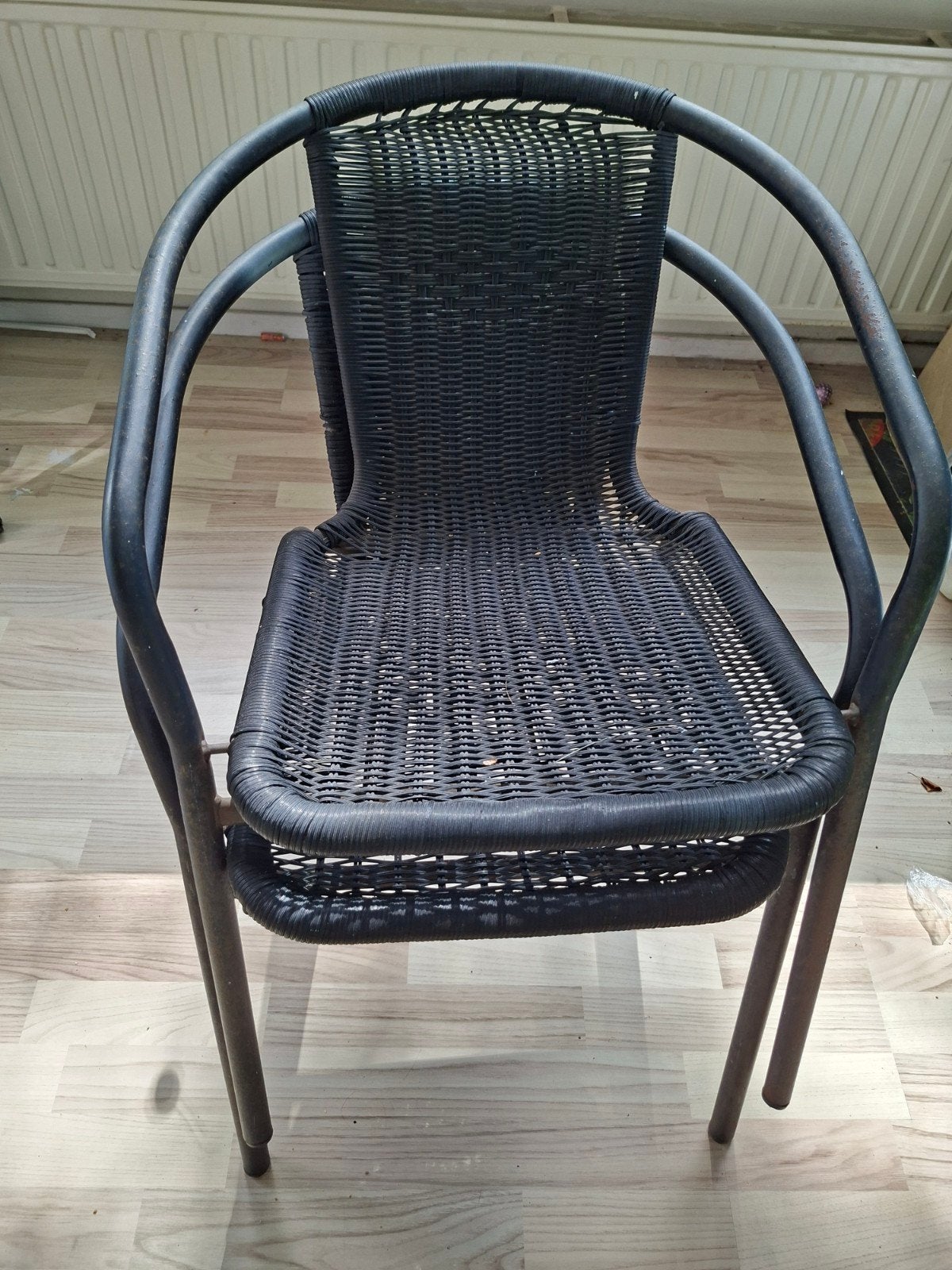 2 tuin stoelen in gebruikte staat,  zsm ophalen, Ophalen, Gebruikt