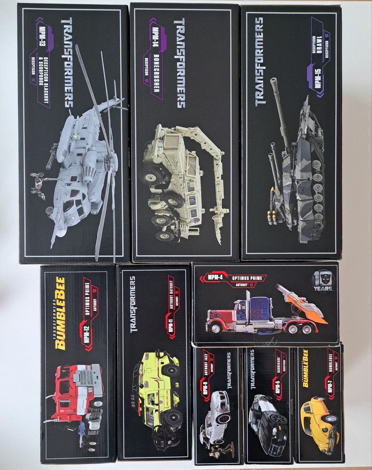 Transformers Masterpiece Movie Series Figuren, Verzamelen, Transformers, Overige generaties, Ophalen, Nieuw, Autobots