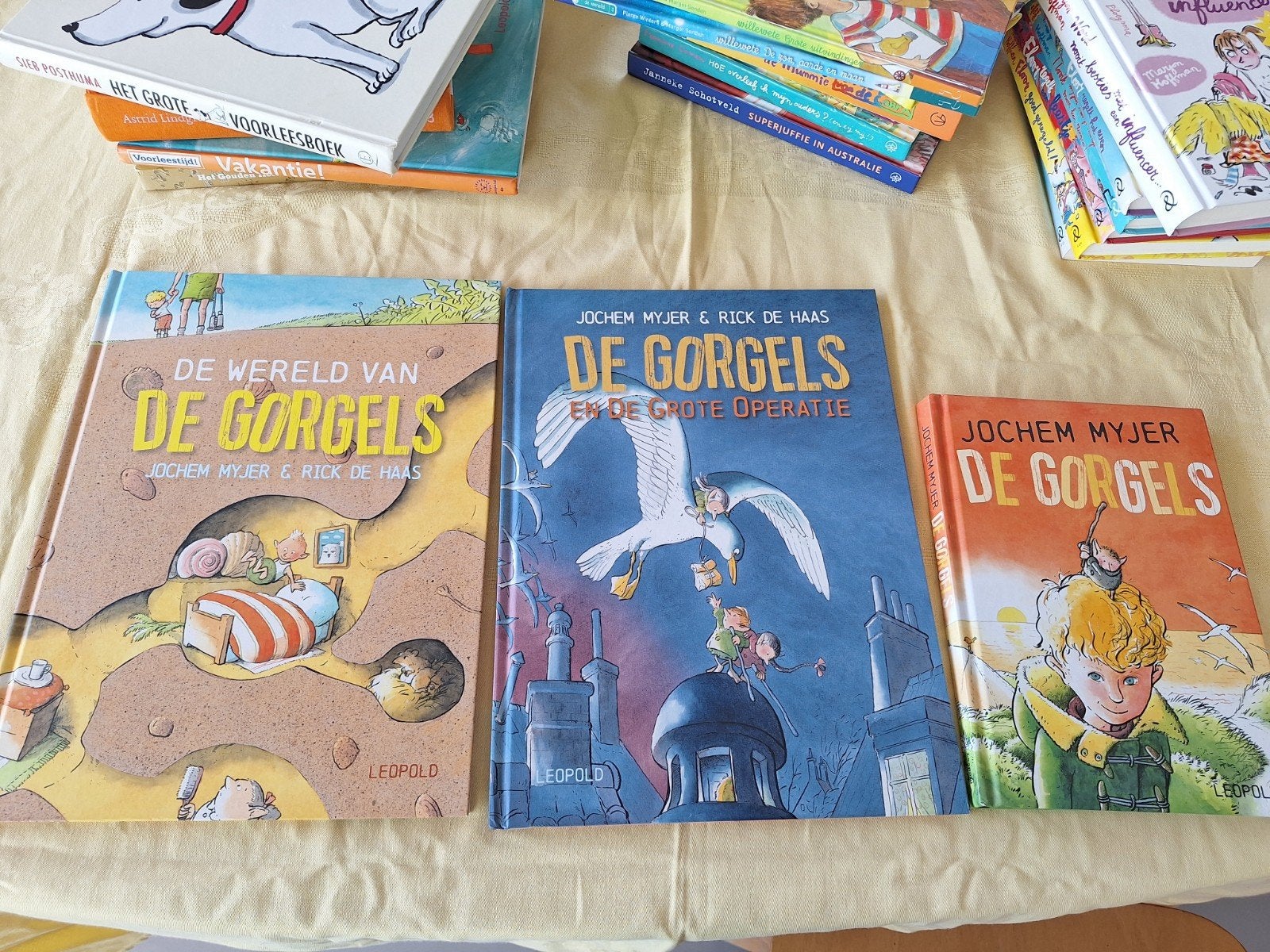 De Gorgels boeken van Jochem Myjer - Set van 3, Ophalen of Verzenden, Gelezen, Jochem Myjer, Fictie algemeen