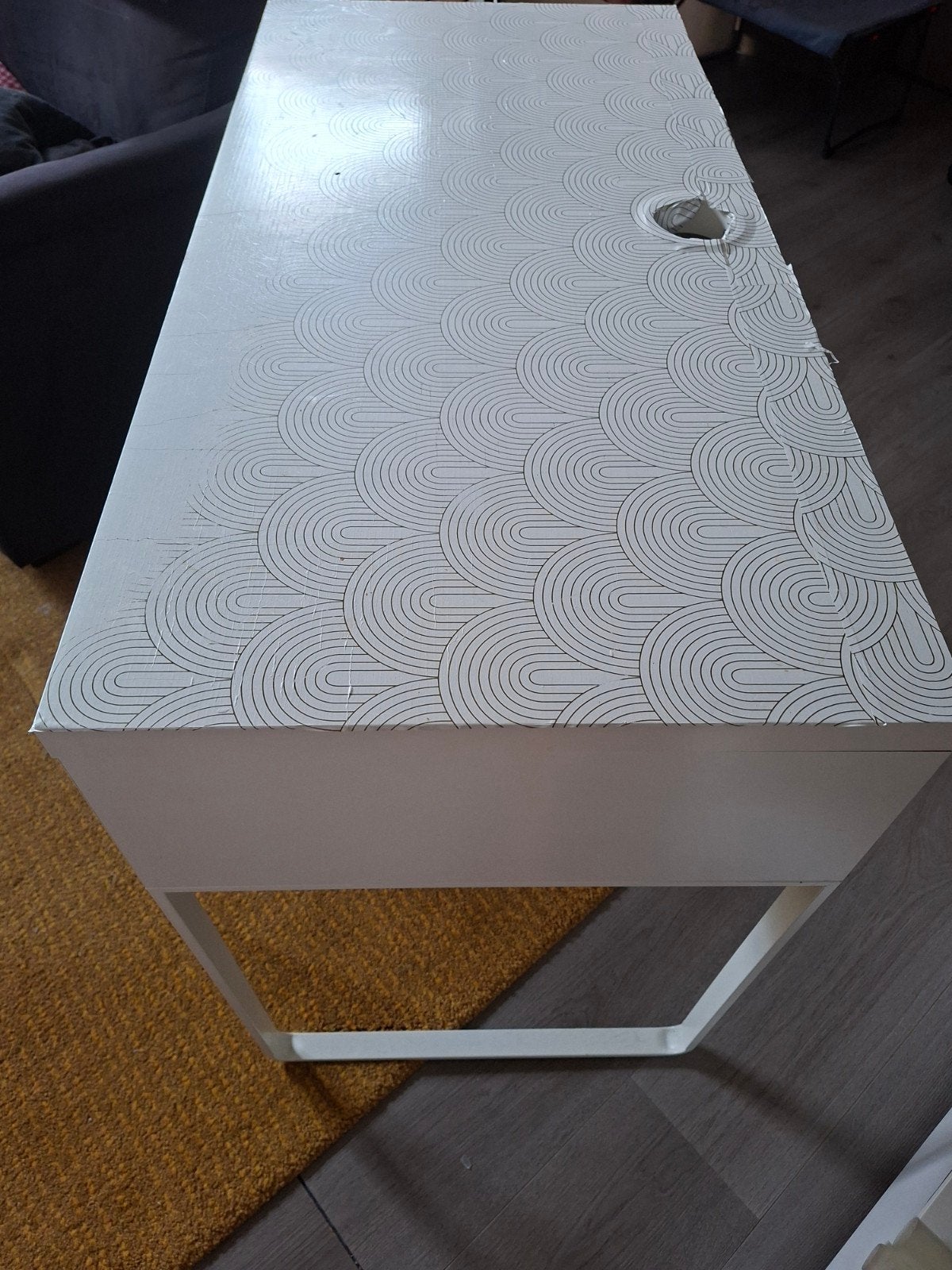 Bureau Ikea, Ophalen, Met lades, Gebruikt, Hout