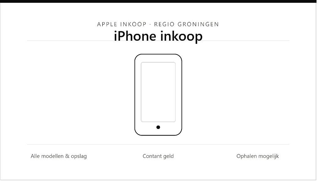iPhone inkoop Groningen, Telecommunicatie, Mobiele telefoons | Apple iPhone, Ophalen of Verzenden, 256 GB