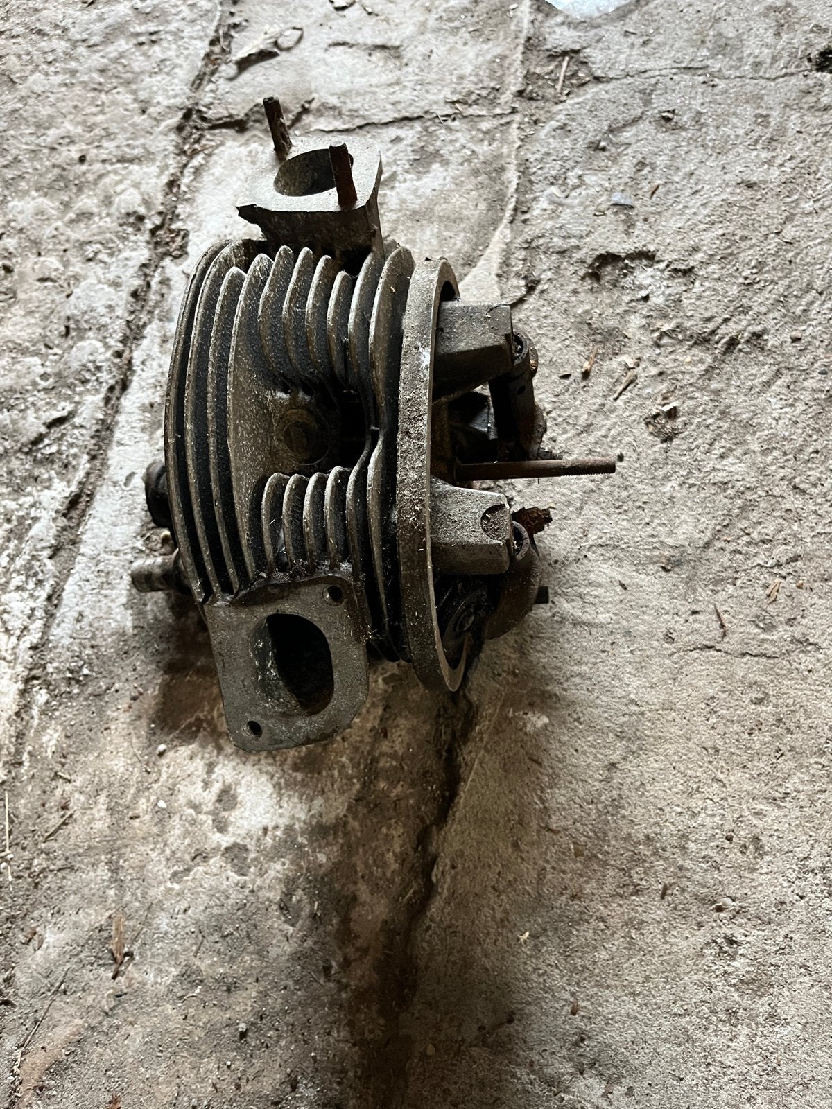 Citroën 2CV Rechter Cilinderkop - Gebruikt Onderdeel, Auto-onderdelen, Ophalen of Verzenden, Gebruikt, Citroën