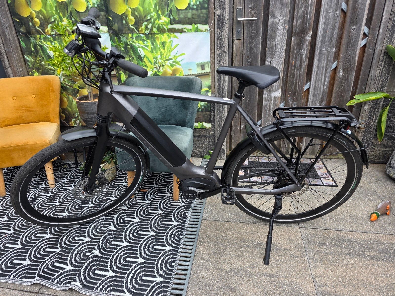 Gazelle Ultimate C380 HMB - Bosch, Enviolo, 500Wh, 61cm, Ophalen of Verzenden, Zo goed als nieuw, 59 cm of meer, 50 km per accu of meer