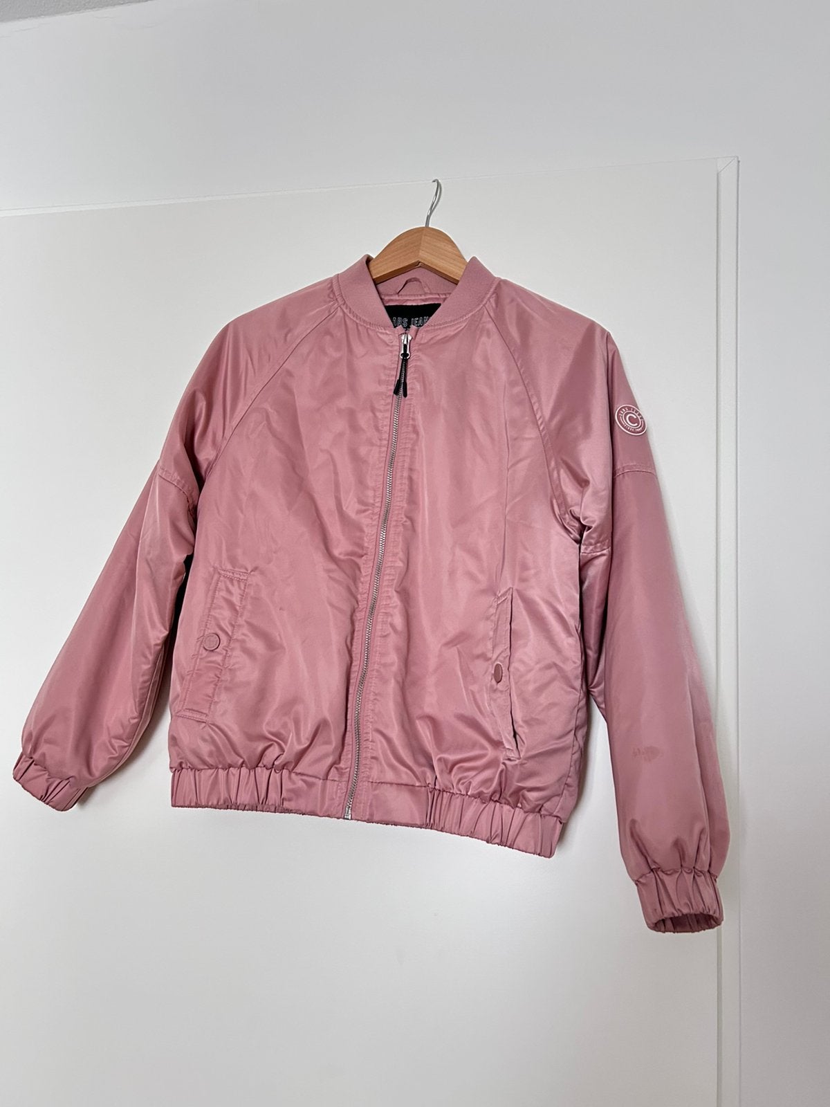 Cars Jeans bomberjack maat 164  roze, Kinderen en Baby's, Ophalen of Verzenden, Zo goed als nieuw, Meisje, Jas