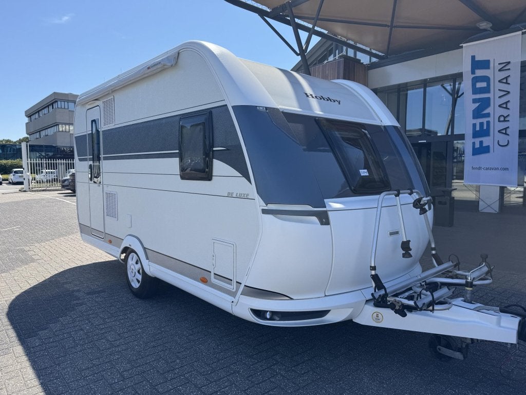 Hobby De Luxe 400 SFE 2021 MOVER + LUIFEL!!!, Bedrijf, Treinzit, 4 tot 5 meter, Schokbreker