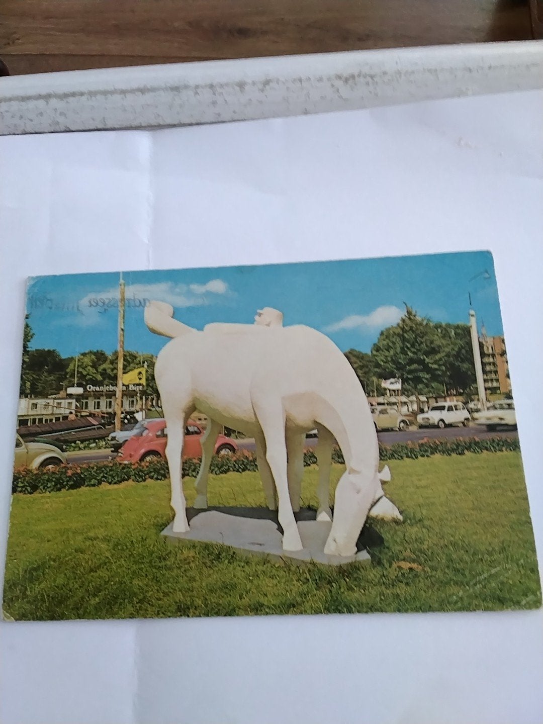 Oude Ansichtkaart Groningen - Paard van Ome Loeks, Ophalen of Verzenden, 1960 tot 1980, Gelopen, Groningen