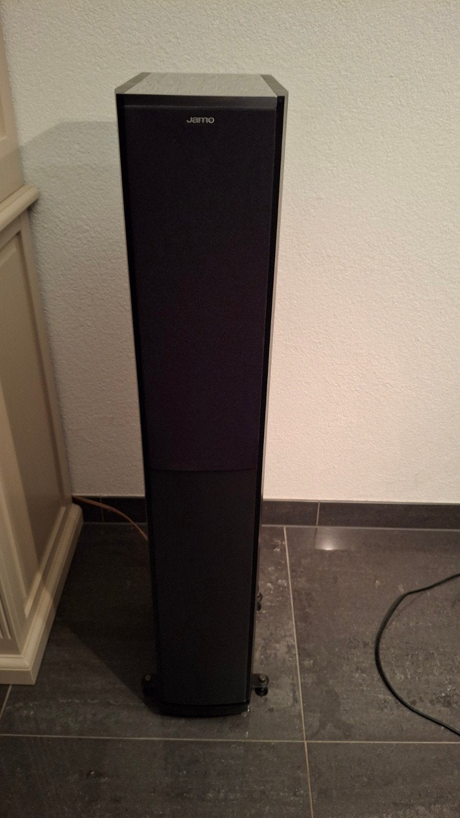 Jamo S 606 Speakerset - Zwart, Audio, Tv en Foto, Luidsprekers, Vloerstaande luidspreker, Basreflex, Ophalen of Verzenden, Zo goed als nieuw