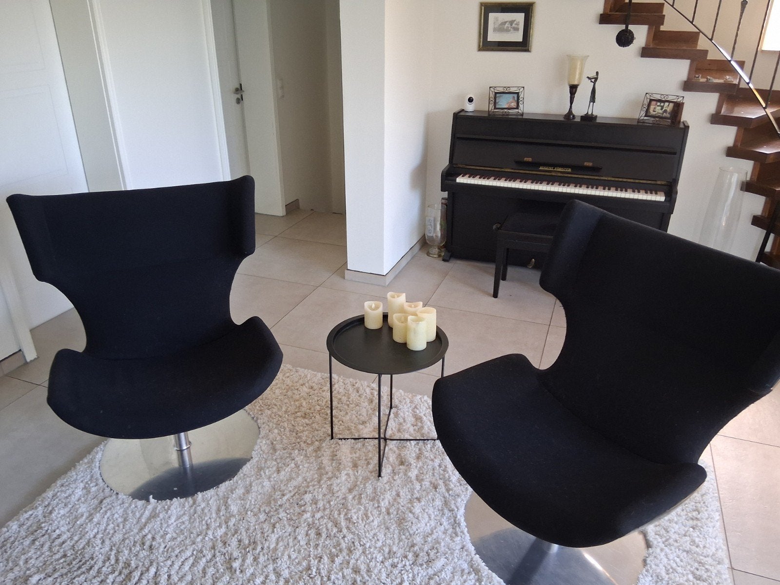 2x Artifort Bison Fauteuils, Ophalen, Gebruikt, 75 tot 100 cm, Stof
