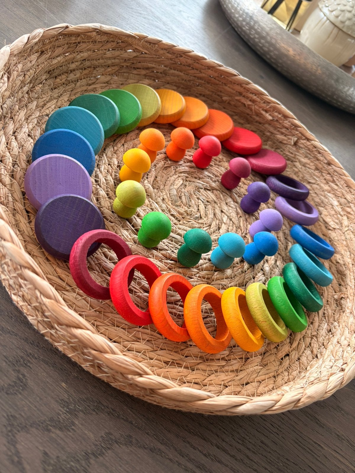 Grapat mandela regenboog set 36 stuks, Ophalen of Verzenden, Nieuw