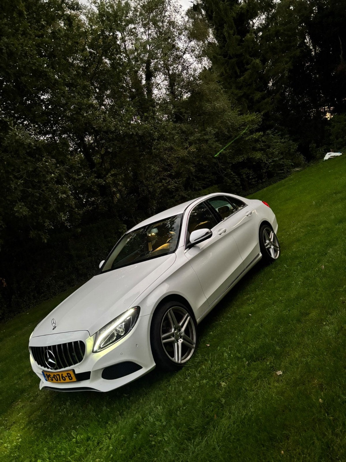 nette mercedes c180 wit, Auto's, Particulier, Te koop