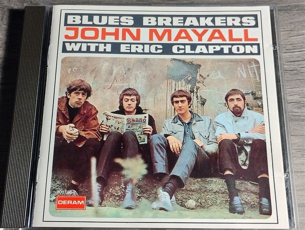 John Mayall With Eric Clapton ‎– Blues Breakers, Ophalen of Verzenden, Zo goed als nieuw, Jazz