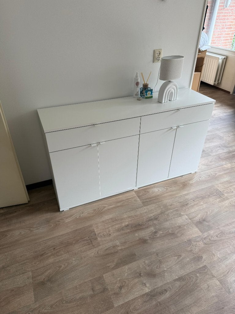 IKEA Vihals buffetkast witte ladekast/dressoir, Huis en Inrichting, Kasten | Buffetkasten, Ophalen, Overige materialen, 100 tot 150 cm