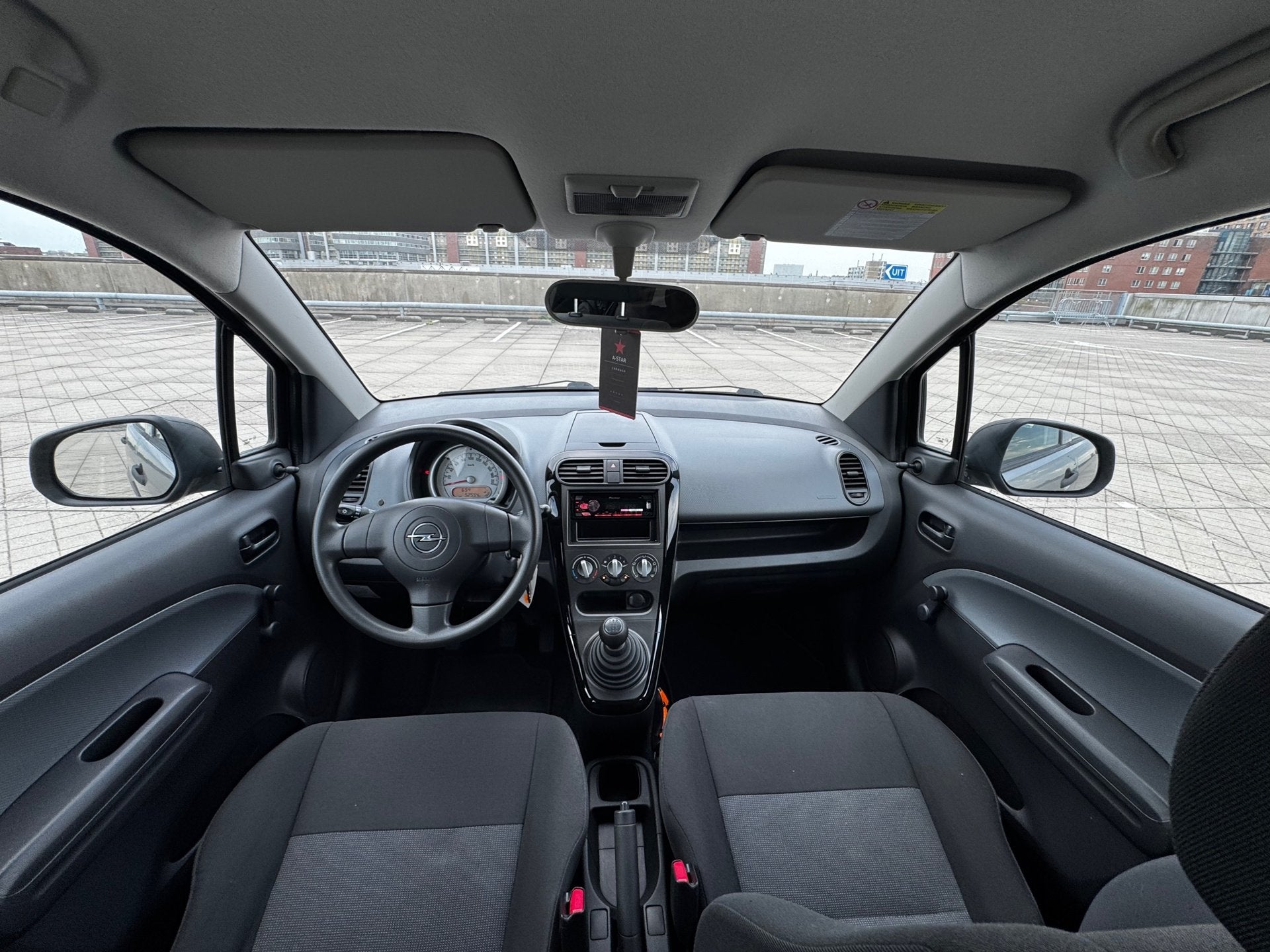Opel Agila 1.0 Selection HELE LAGE KM- NAP- ZEER NETJES, Auto's, Dealer onderhouden, Stof, 996 cc, Origineel Nederlands