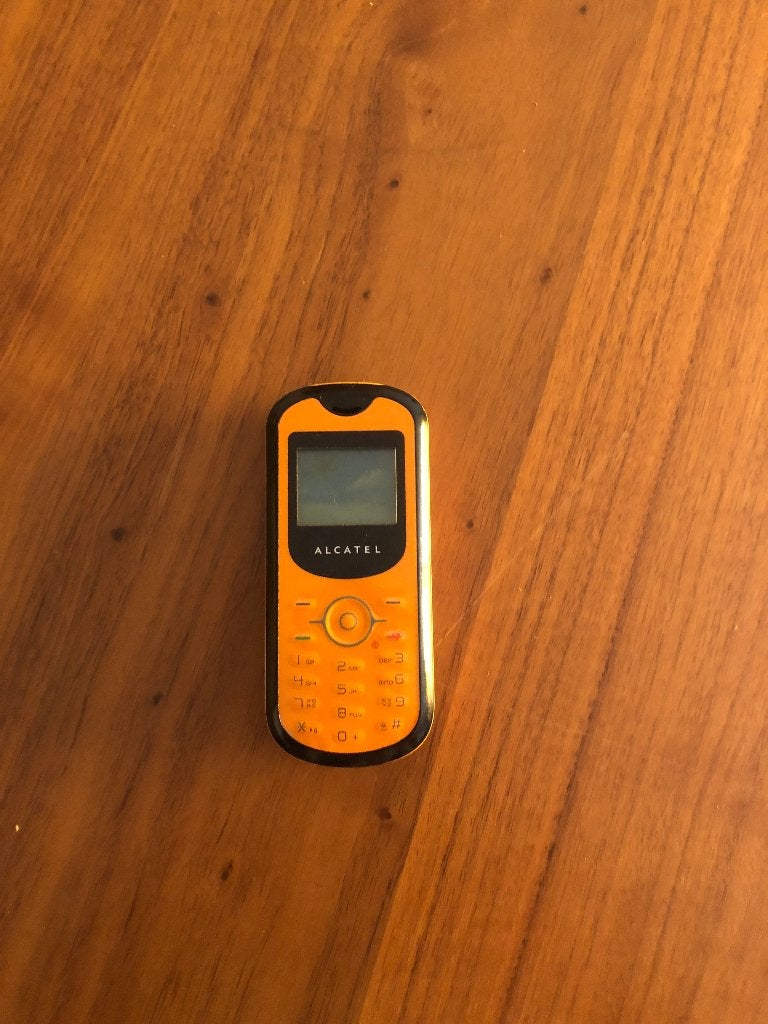Alcatel mobiele telefoon uit 2004, Ophalen, Gebruikt, Overige kleuren, Geen camera