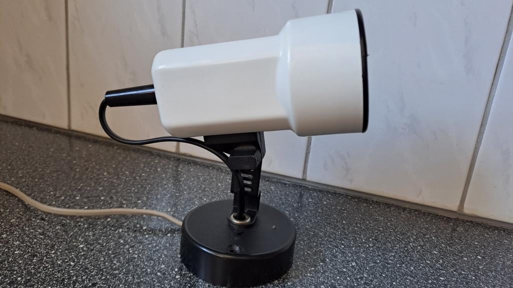 Vintage Opbouwspot - Jaren '70 Design, Huis en Inrichting, Lampen | Spots, Gebruikt, Metaal of Aluminium, Ophalen of Verzenden
