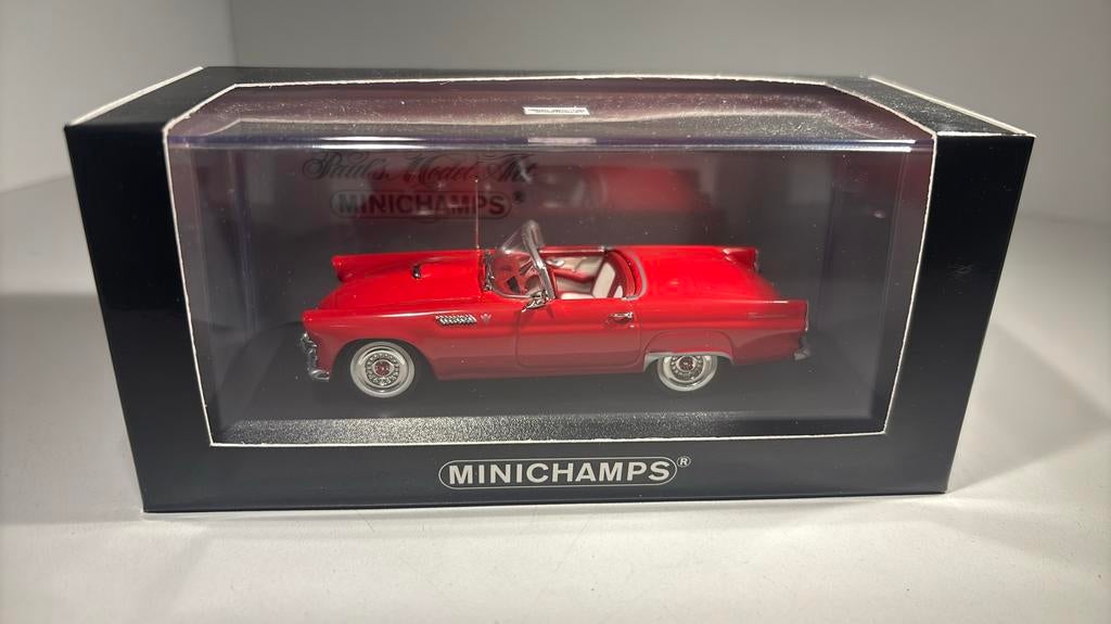 Ford thunderbrid minichamps 1.43, Auto, Ophalen of Verzenden, MiniChamps, A