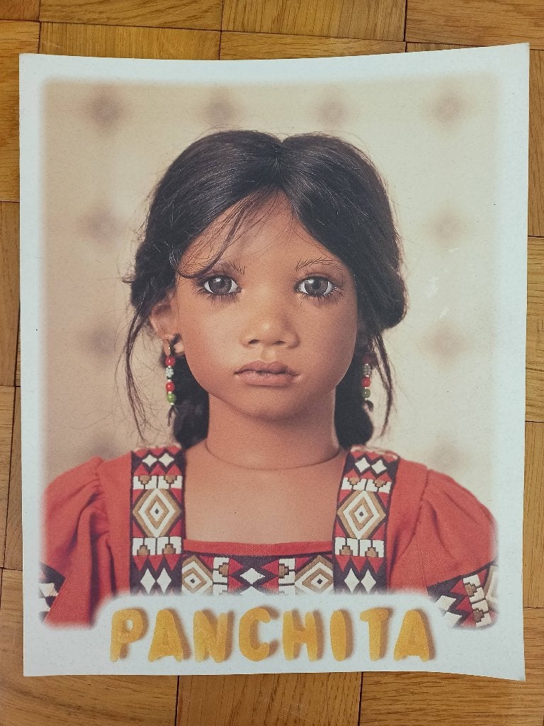 Originele Annette Himstedt pop "Panchita", Verzamelen, Poppen, Ophalen of Verzenden, Gebruikt, Pop