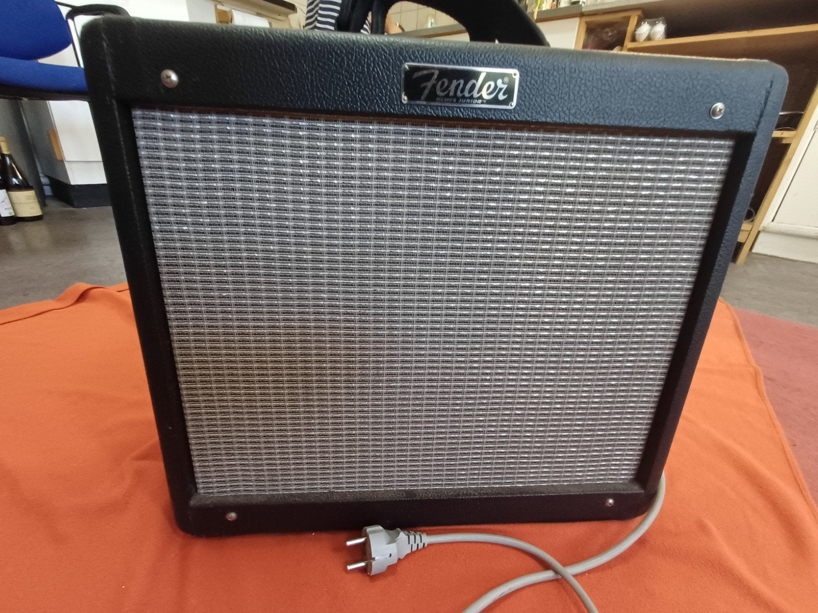te koop Fender Blues Junior gitaar buizenversterker, Muziek en Instrumenten, Ophalen, Gebruikt, Gitaar, 50 tot 100 watt