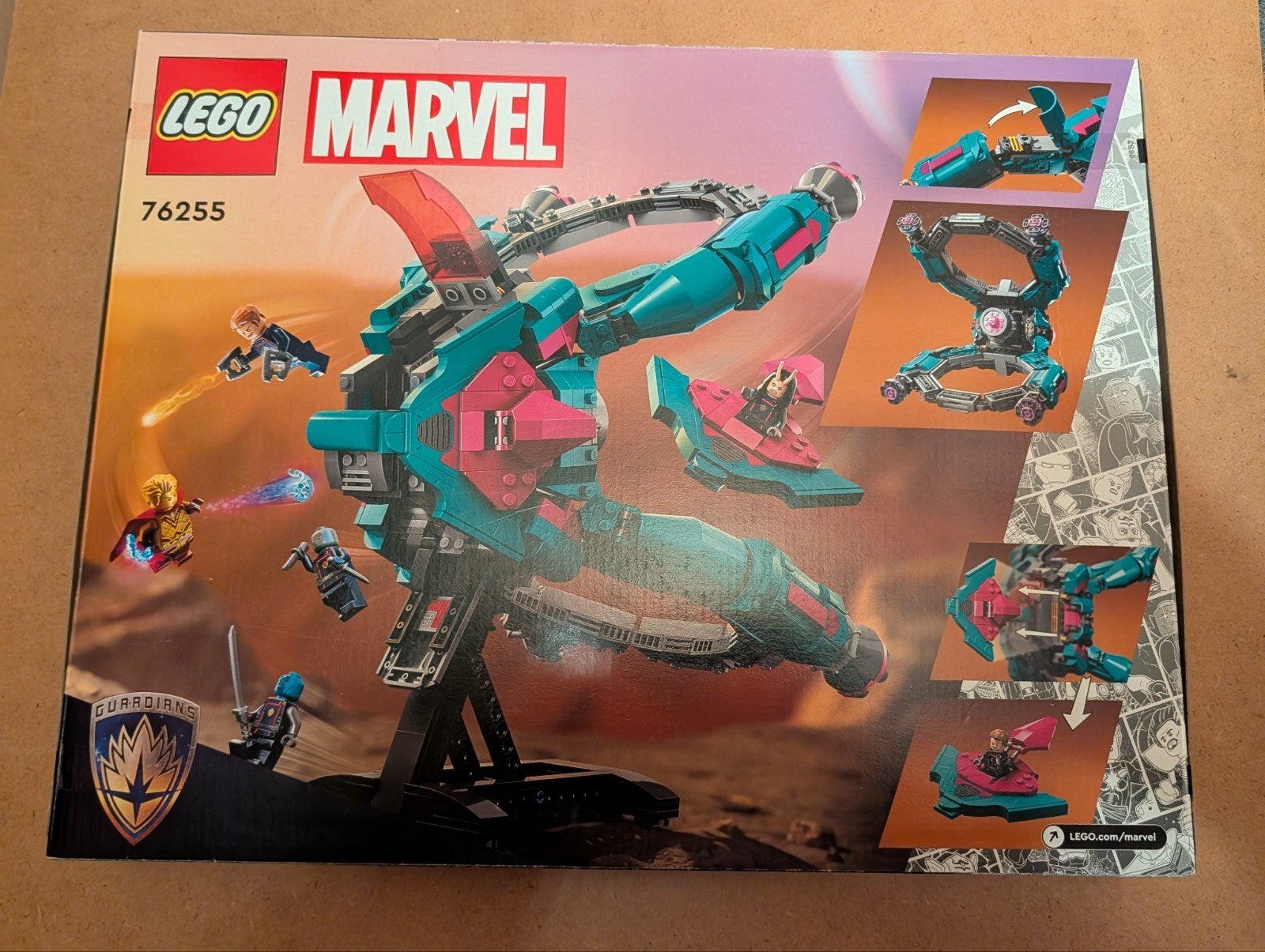 Lego 76255 the new guardians ship., Ophalen of Verzenden, Nieuw