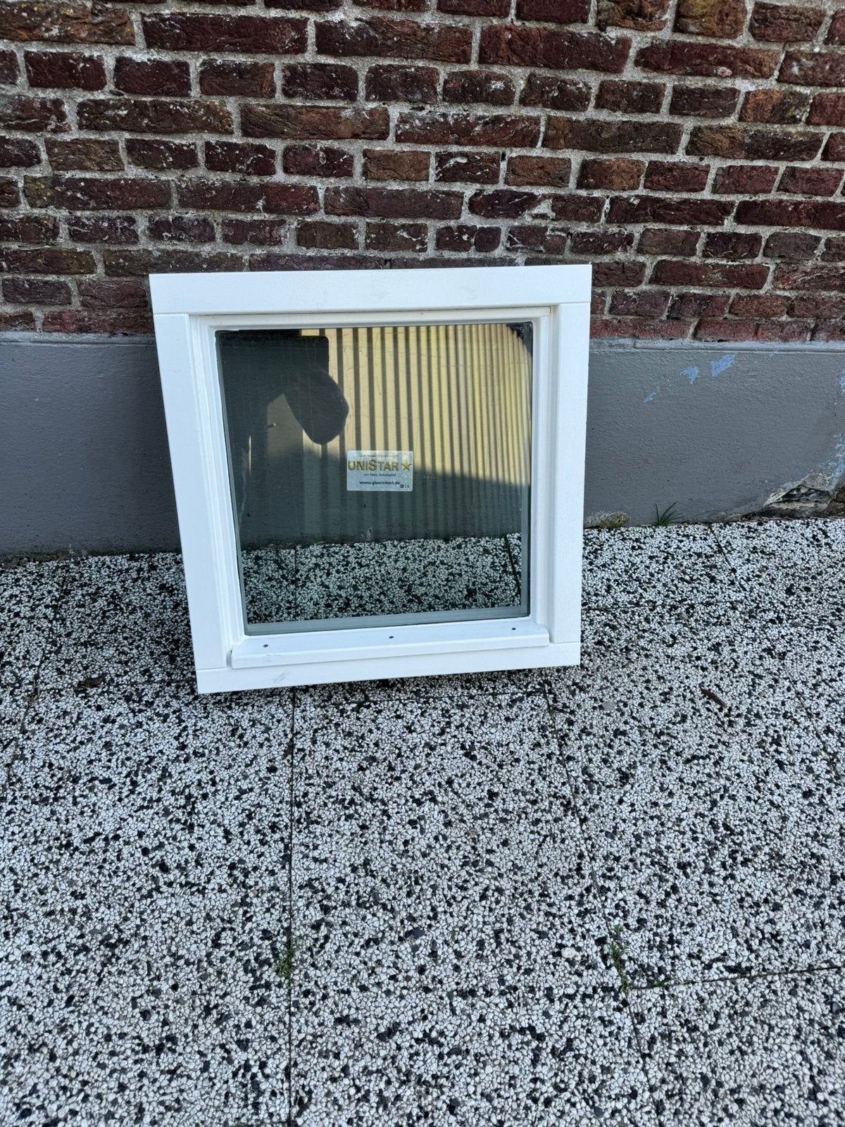 Nieuw hardhouten kozijn, Doe-het-zelf en Verbouw, Kozijnen en Schuifpuien, Raamkozijn, Zo goed als nieuw, Hout, Ophalen