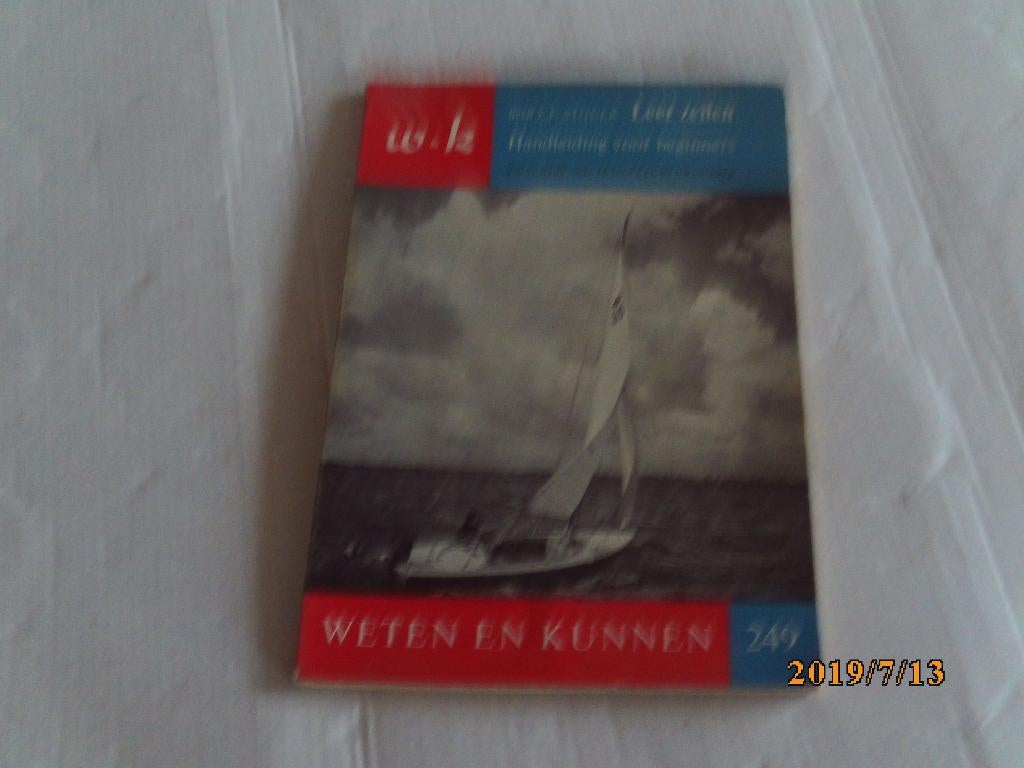 weten en kunnen nr. 249: leer zeilen - bob j.f. stijger, Ophalen of Verzenden, Gelezen, Watersport en Hengelsport
