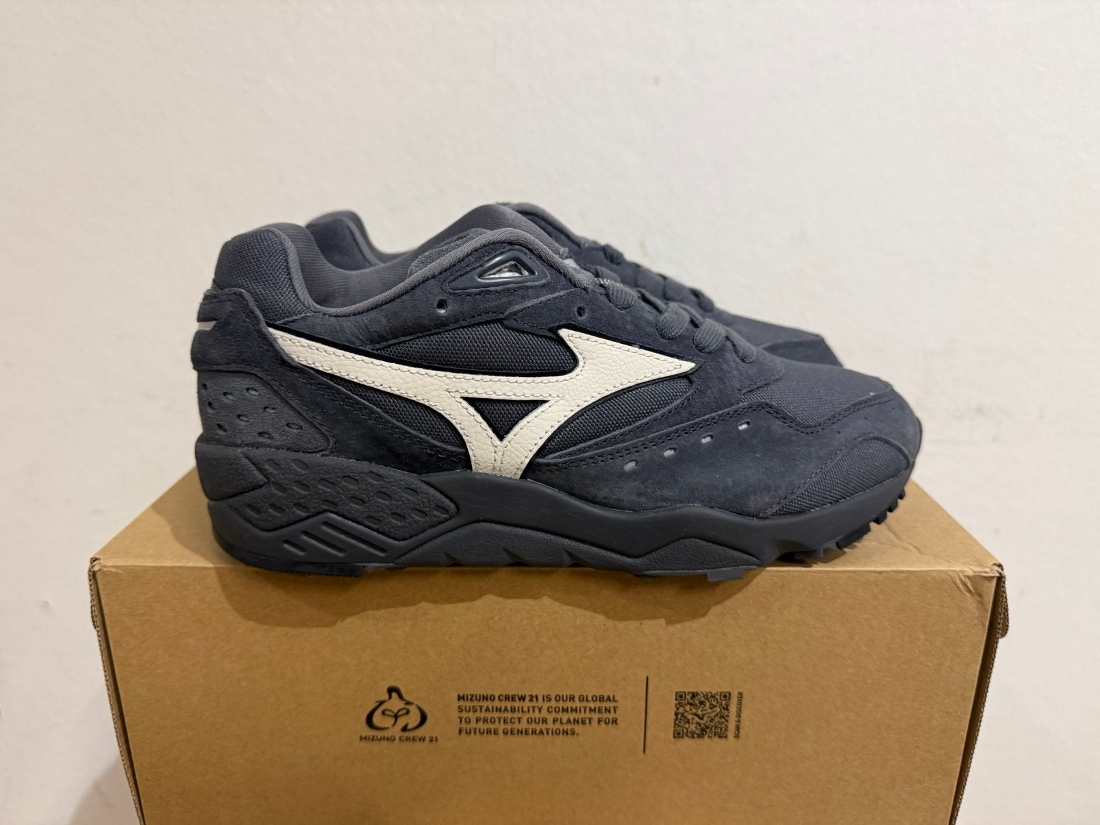 Te koop nieuwe Mizuno Contender grey white, Postlaan 3, Nieuw, Ophalen of Verzenden, 123@home.nl