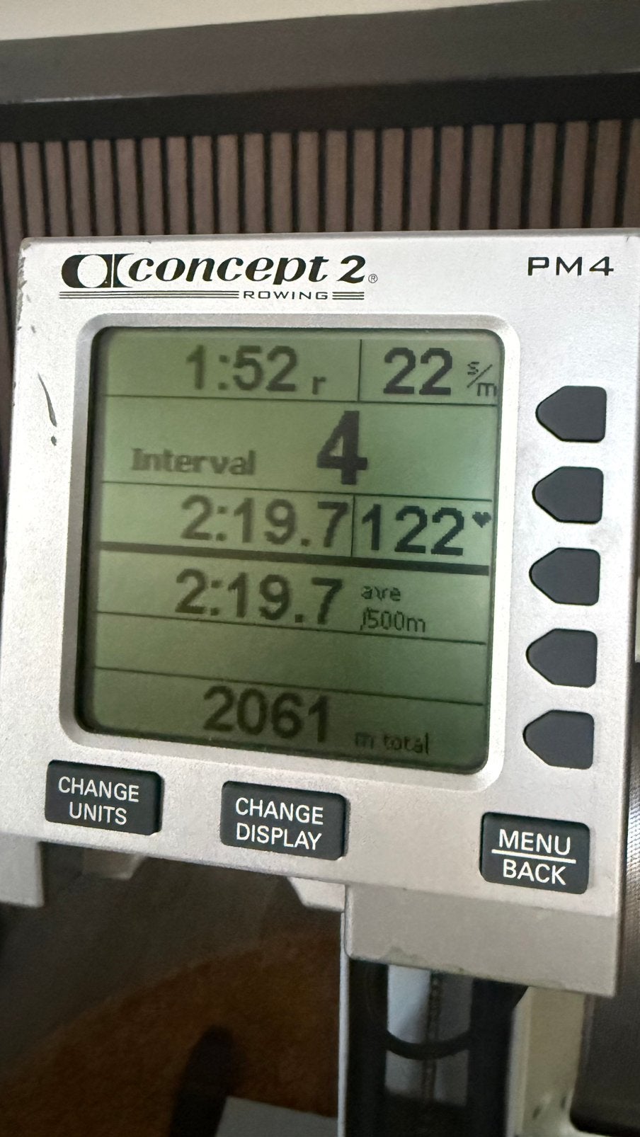 Concept 2 PM4 monitor + handleiding