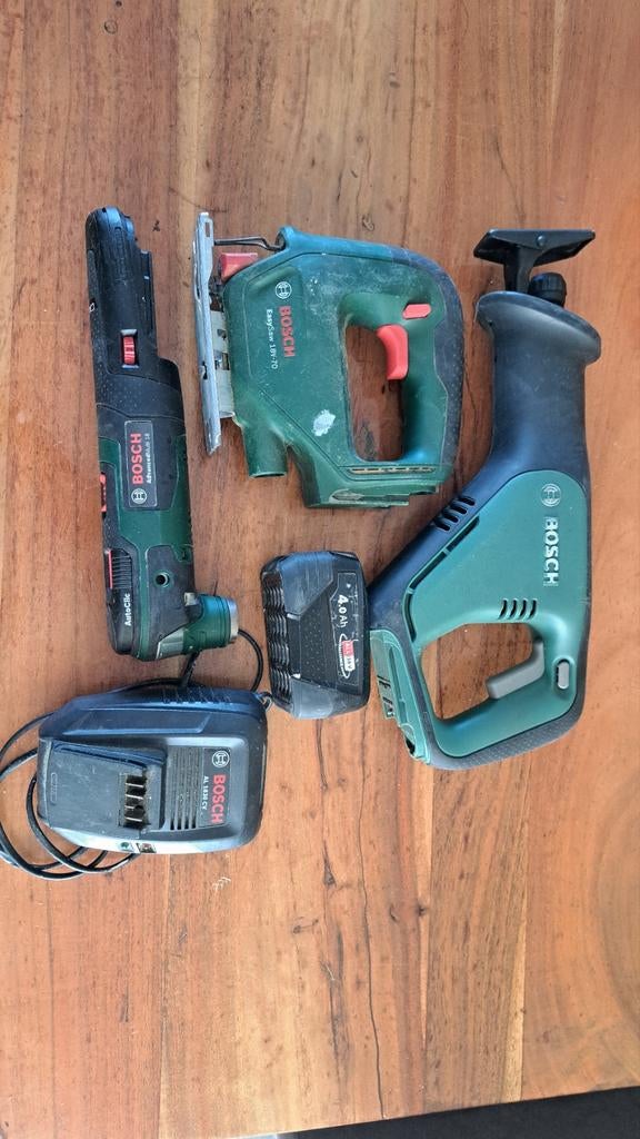 Bosch 18V Reciprozaag, Decoupeerzaag, Multitool, Ophalen, Gebruikt, Variabele snelheid, Overige typen