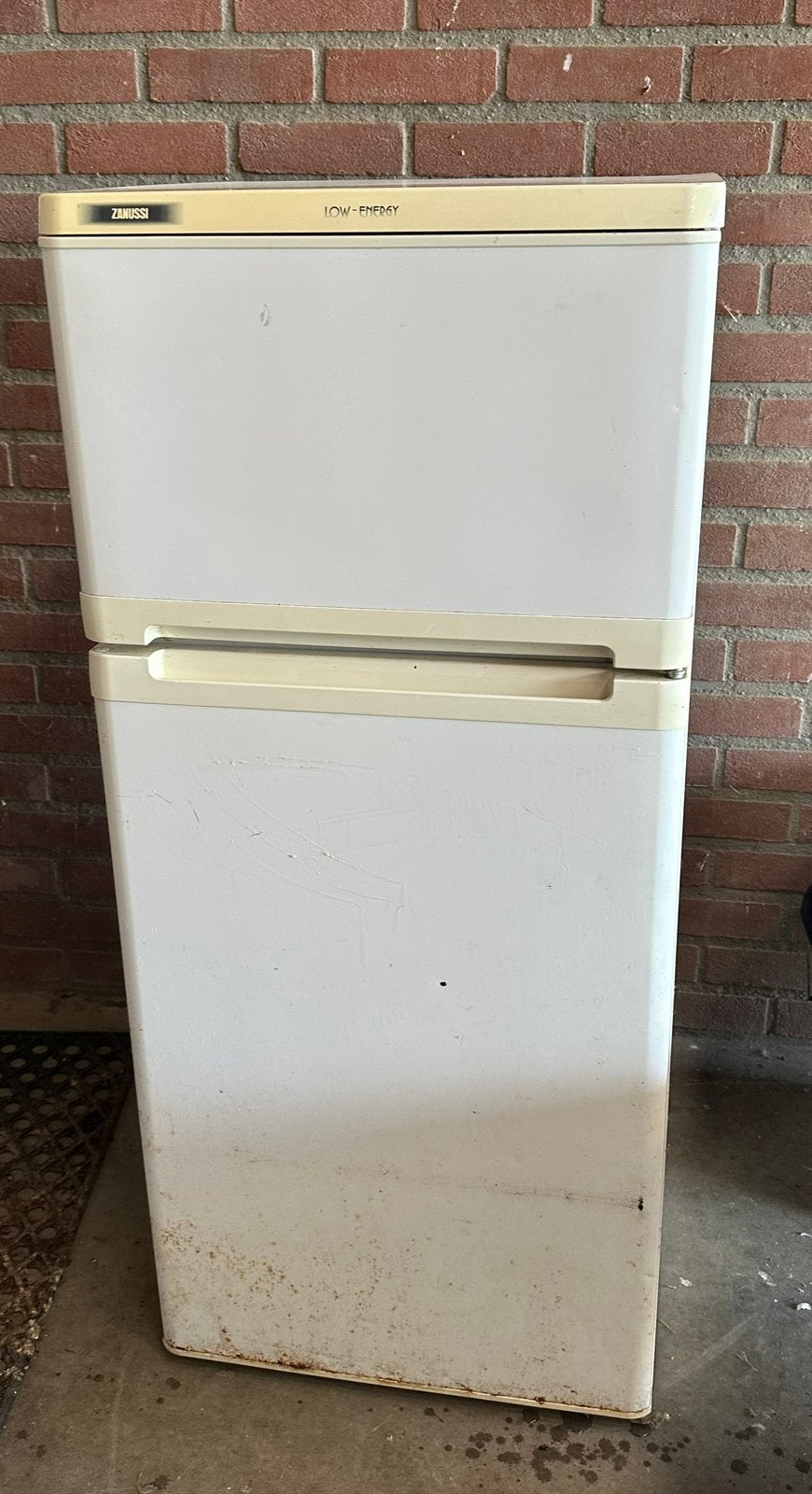 Koelkast Zanussi, Witgoed en Apparatuur, Ophalen, Gebruikt, 200 liter of meer, 160 cm of meer