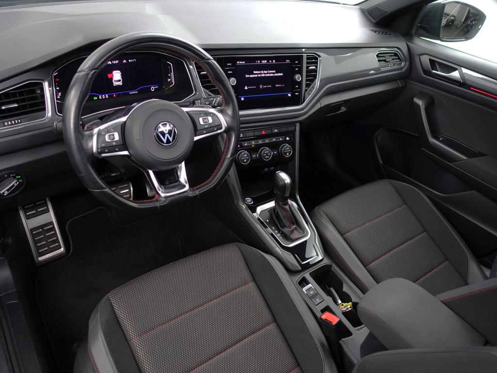 Volkswagen T-Roc 1.5 TSI Sport R Line Aut- Panoramadak, IQ D, Auto's, Stof, 4 cilinders, Origineel Nederlands, Bedrijf