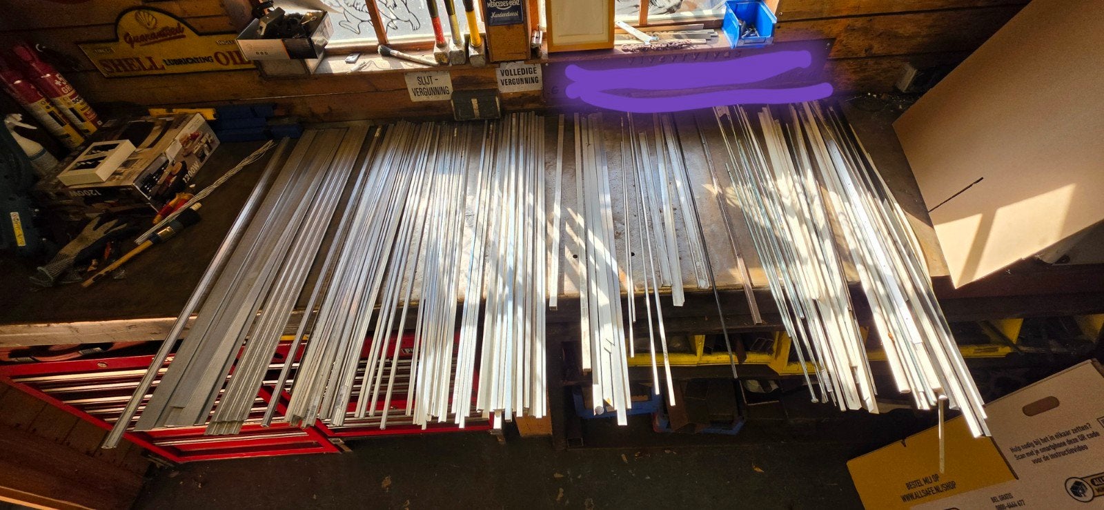Diverse partij aluminium profielenen staven voor modelbouw/h, Ophalen, Nieuw
